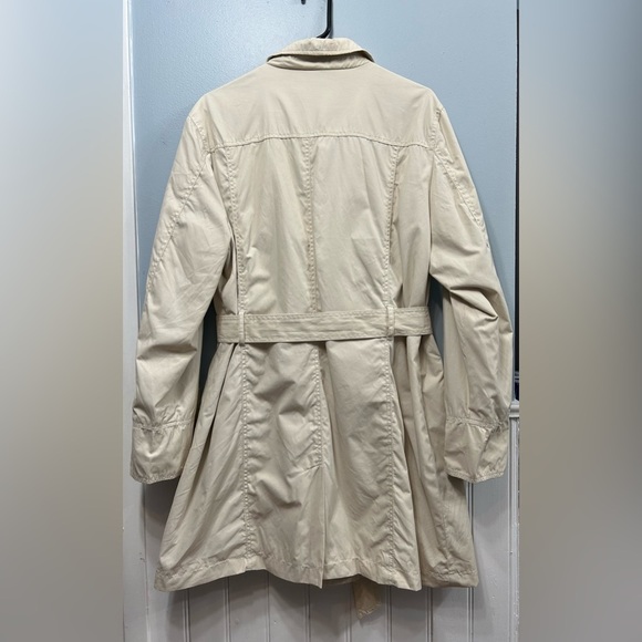 Denver Hayes, size 2XL cream color, trenchcoat for front pockets - Picture 2 of 11